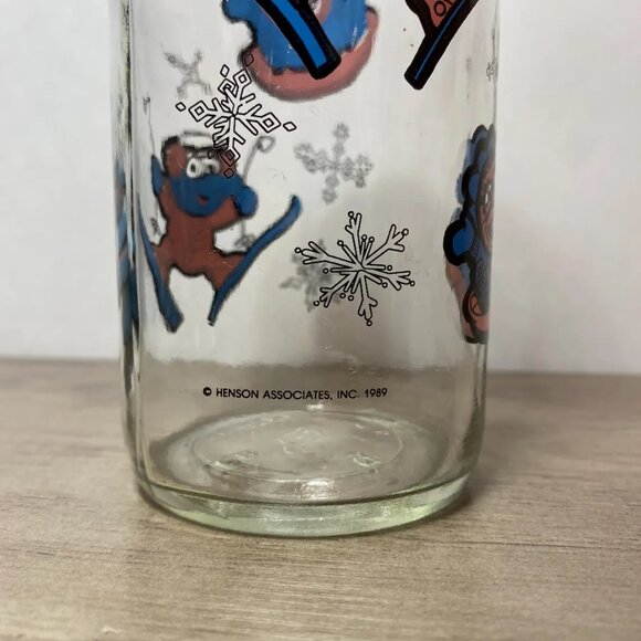 1989 Muppet Babies Kraft Grape Jelly Drinking Glass - Picture 3 of 5